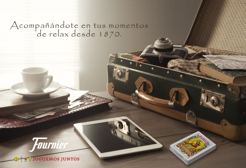 MALETA Y BARAJA fournier