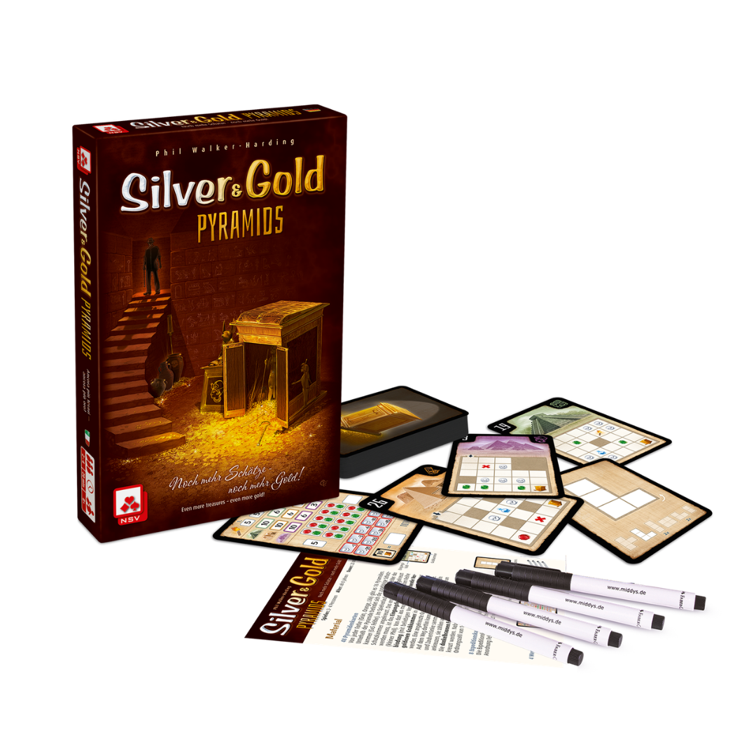 SILVER GOLD PYRAMIDS NSV