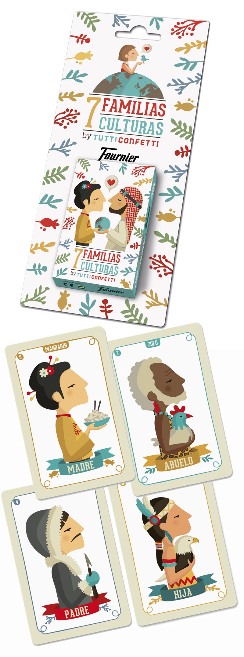 Fournier, deck para crianças, instruções em espanhol, jogo de tabuleiro, jogar  cartas, entretenimento, casais, quartetos, famílias, meninos, meninas, ao  ar livre, praia, piscina, Camping, animais, famílias 7 países, ofertas -  AliExpress