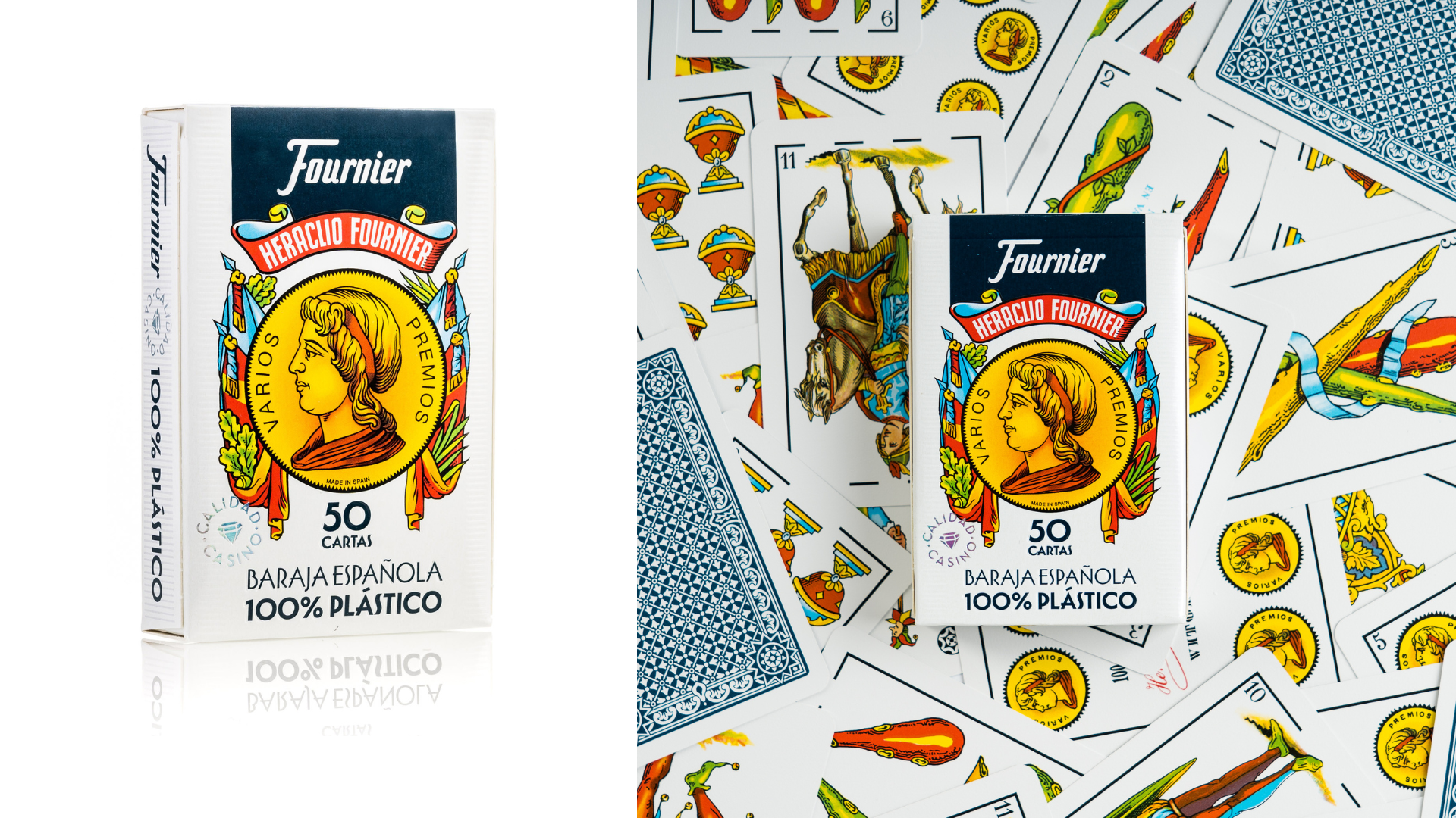 Baraja Española Plástico