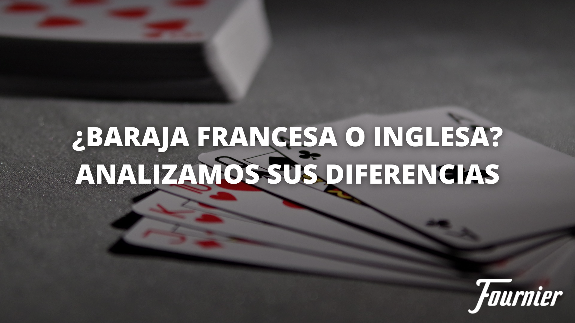 baraja inglesa francesa diferencias