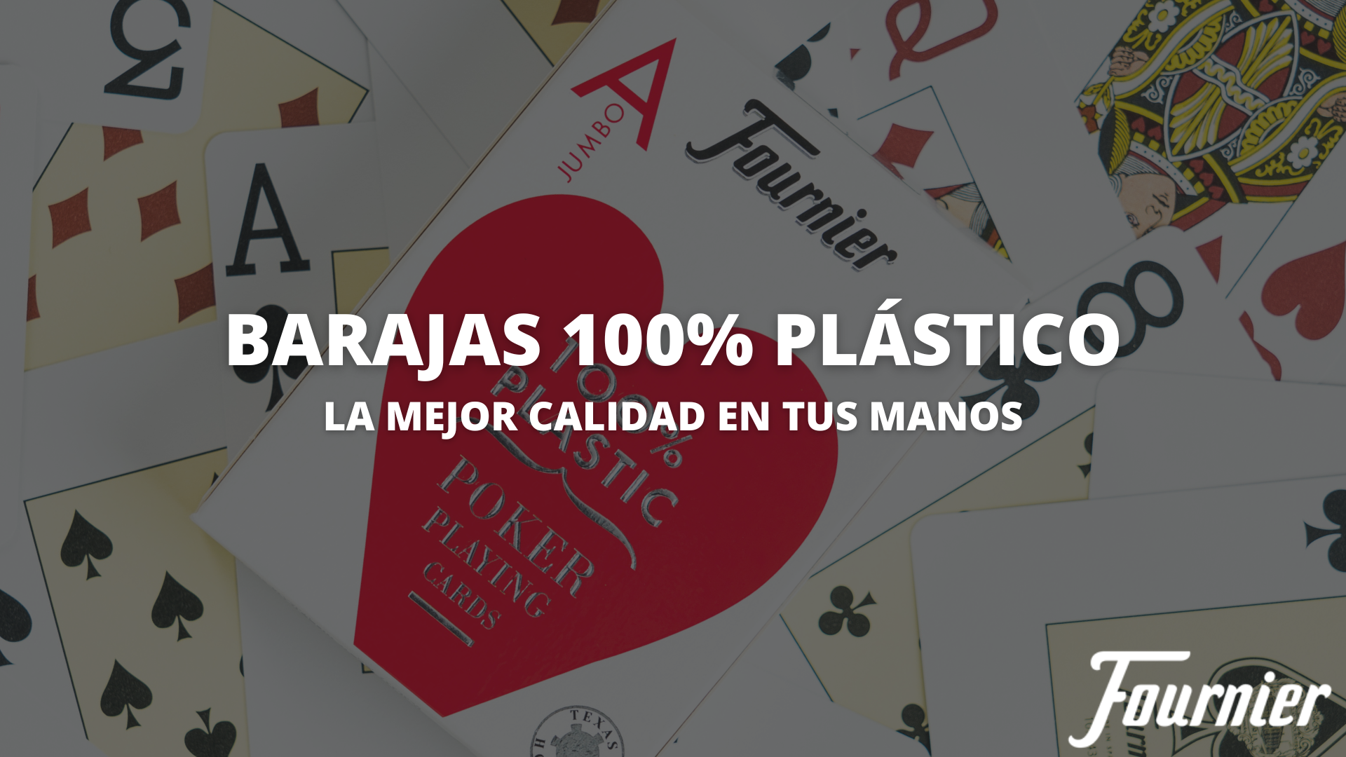 baraja 100% plastico