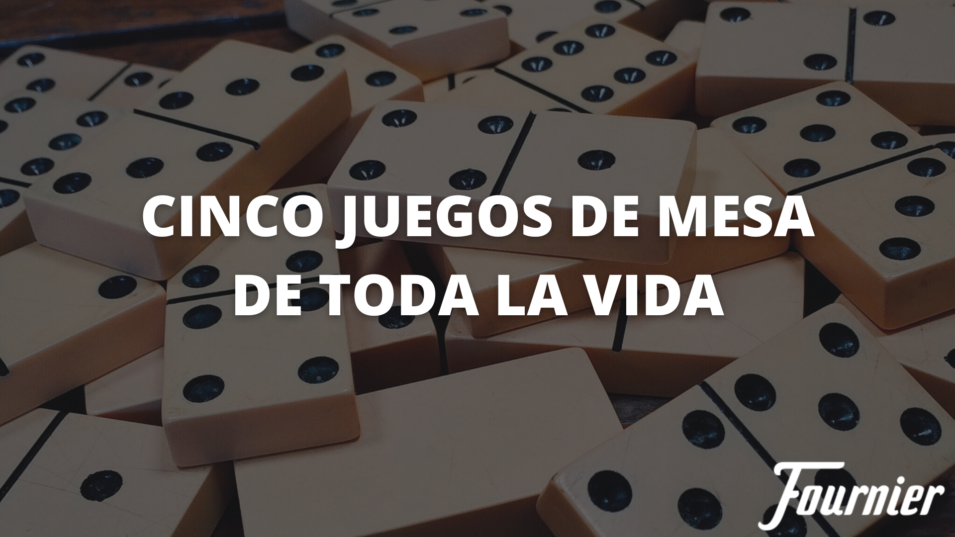 Domino fournier juego de mesa clásico para 2 a 4 jugadores