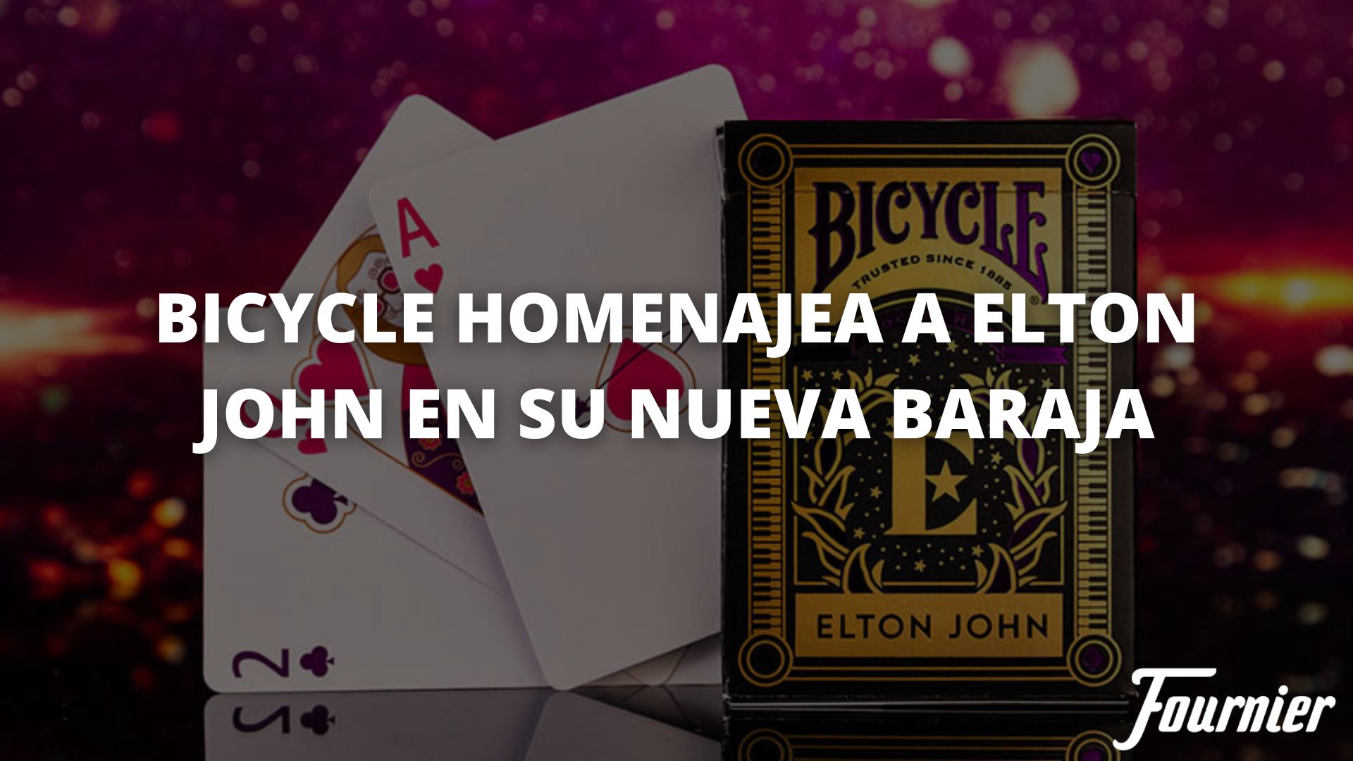 BICYCLE ELTON JOHN