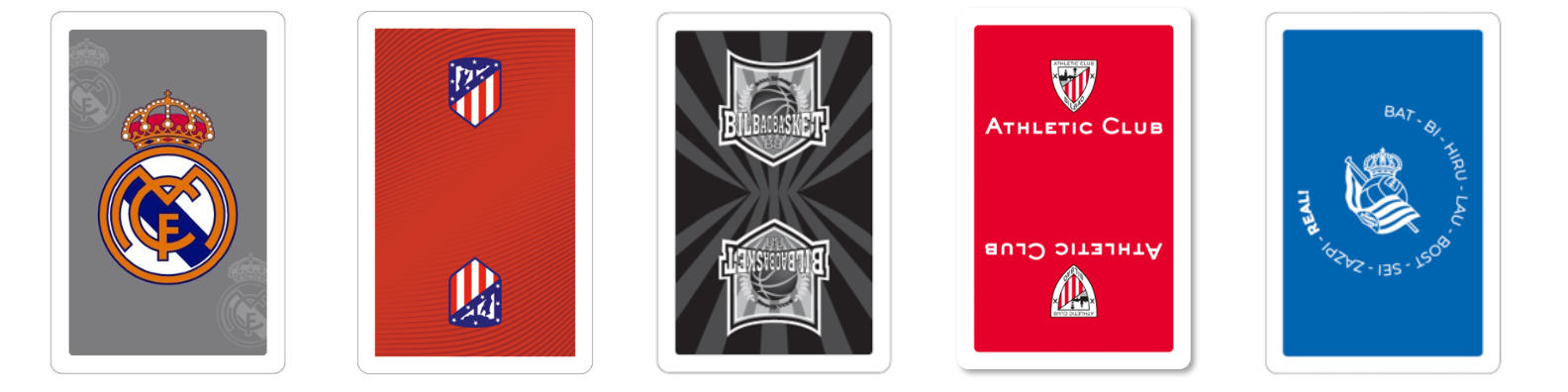 baraja equipos deportivos