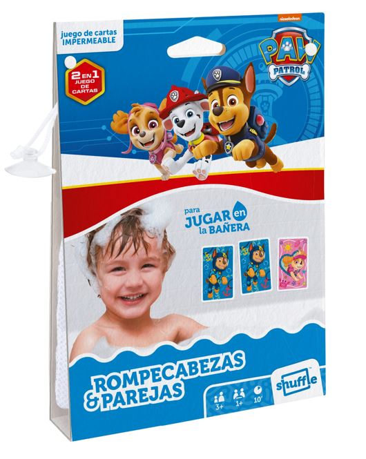 paw patrol shuffle aqua