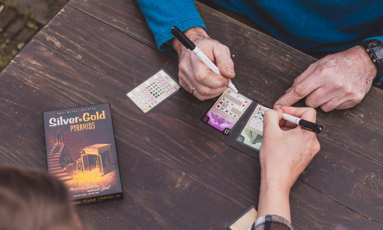 Silver & Gold Pyramids