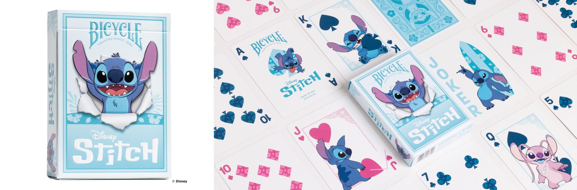 bicycle disney stitch