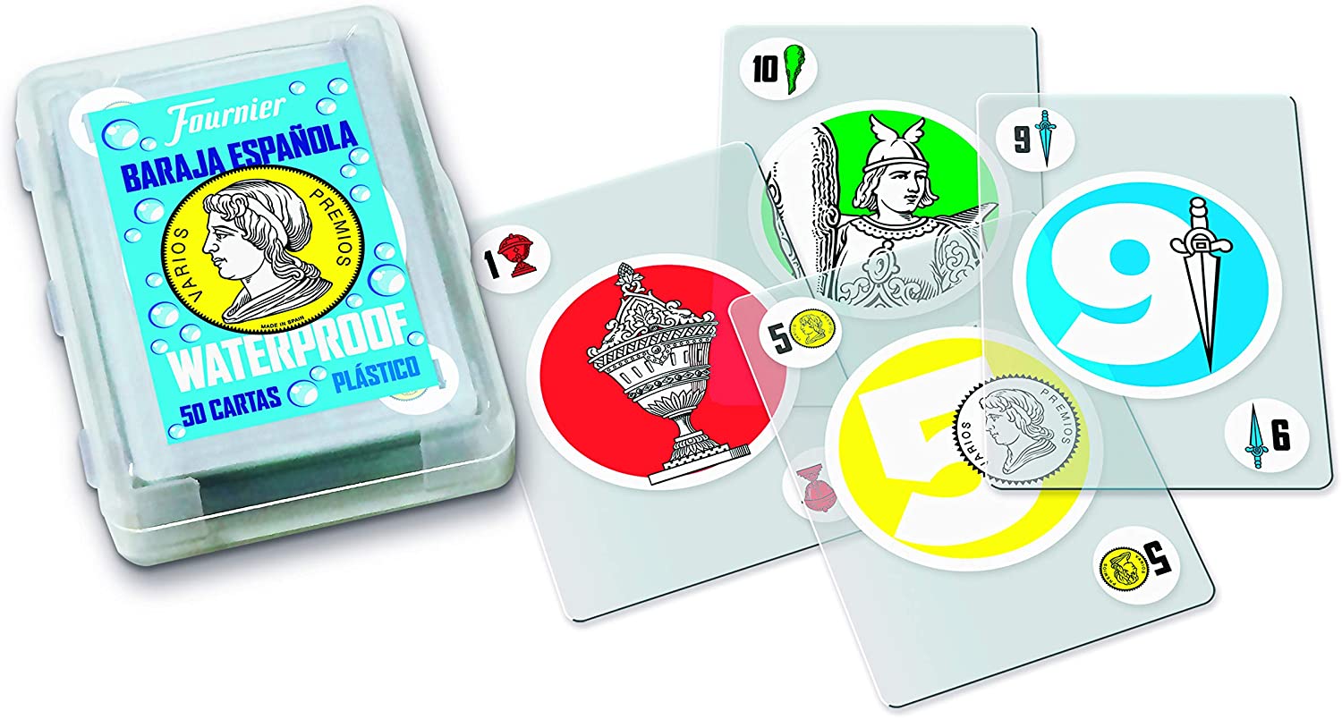 baraja cartas waterproof